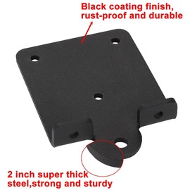 VANROUG Heavy Punch Bag Hanger, Heavy Duty Bag Hangers, 360° Rotatable Wall Ceiling Mount, Wooden Beam Hook for Boxing, Muay Thai Training, Aerial Yoga Swing & Hammock (1)