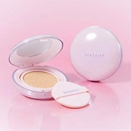 Giverny [지베르니]지베르니 듀이 글래시 쿠션 13g (본품+리필)+(랜덤)견본3매 [23NW미디움 베이지] [Giverny] Giverny Dewy Glassy Cushion 13g (Full Size + Refill) + (Random) Sample 3 Sheets [23NW Medium Beige]