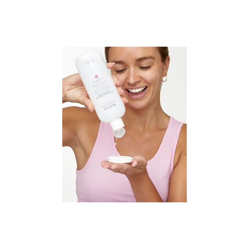 Rosewater Antioxidant Micellar Cleansing Water by Natio for Women -