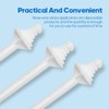 20pcs Nose Wax Stick Spatulas, Dual-End Nasal Wax Applicator Sticks