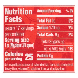 Famous Dave's - 1 pck Sweet n' Spicy Pickle Spears (24 oz.)