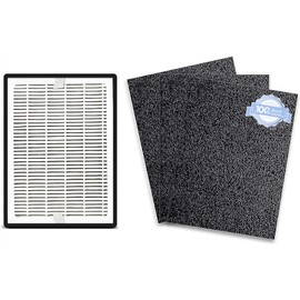 LEVOIT LV-H126 Repuesto para purificador de Aire, LV-H126-RF, 2 prefiltros Extra, pequeño, Negro                                                      