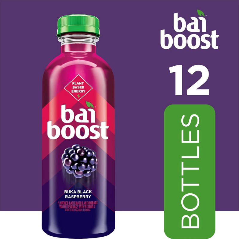 Bai Boost Buka Black Raspberry, Antioxidant Infused Beverage, 18 Fl