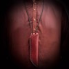 Handmade Fixed blade Knife Leather Sheath / Knife Holster /