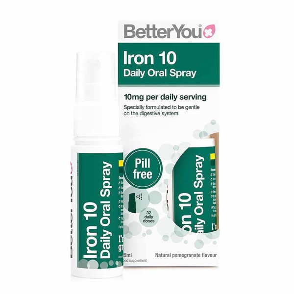 BetterYou Iron 10 Daily Oral Spray 25ml