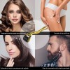 2 Dermaroller 0.25-0.5mm Facial Cabello O Rodillo Para Barba