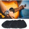 10Pcs Black Guitar Picks, Celluloid Guitar Plectrums for Your Electric,