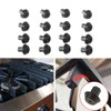 Pack of 16 Stove Grate Rubber Feet, High-Temp Replacement Set