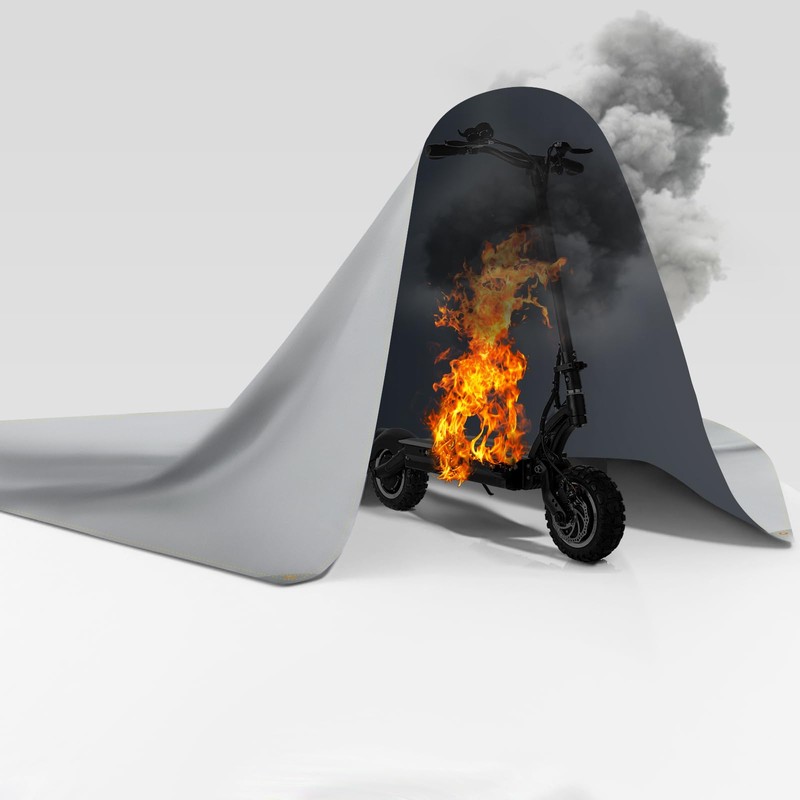 FLASLD Fireproof Lithium Battery Cover, Fastest & Simplest Way to