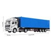 1: 48 Alloy Container Truck Model Toy Highly Simulation Children