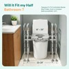 HOMEAL Raised Toilet Seat Riser with Handles for Seniors, 450LBS
