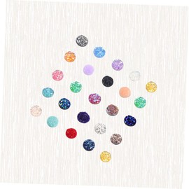 OATIPHO 200pcs Round Resin Cabochons for Jewelry Making DIY Rhinestone Beads Mixed Colors Flat Back Earrings Bracelet Making Supplies