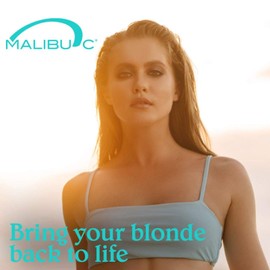 Malibu C Blondes Enhancing Conditioner (33.8 oz) - Hair Hydrating Conditioner for Natural + Processed Blondes - Protects Hair from Discoloration & Damage