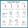 SELLO 1080° Swivel Faucet Extender, Sink Water Faucet Aerator with