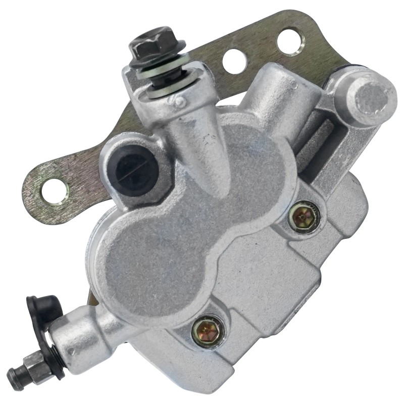 Caltric Front Right Brake Caliper w/Pad for Kawasaki Brute Force