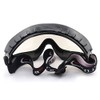 Optional life 'Fit Over Glasses' Anti-fog Riding Goggles (Black Frame