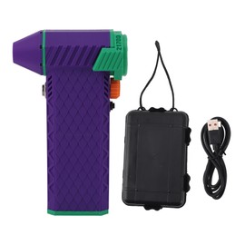 Jet Dry Blower Handheld 8000mah 110000RPM Turbo Violent Fan for Keyboard Car Cleaning Dark Violet