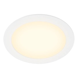 Tecnolite - Lámpara LED de Techo para Interior Empotrado Bucaramanga VII, Flujo Luminioso: 720 Lumens, Tipo de Luz Suave Cálida, Potencia 12 Watts. Color: Blanco