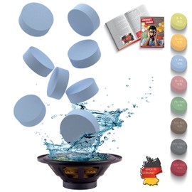 PolySound Sylo High-End Speaker Feet, Vibration Damper, Set of 8, Blue, 7-15 kg, Material Gentle Cut with Water, Not Punched, Made in Germany