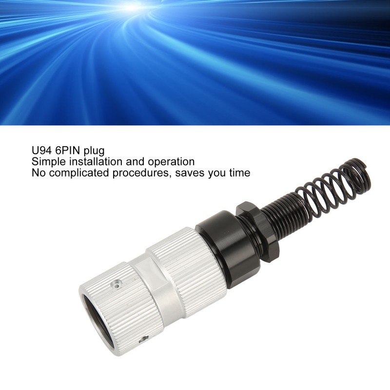 6 Pin Female Connector Plug DIY Stable Connection 6pin Quick