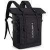 Haimont Rolltop Backpack for Men Women Water-Resistant Carry on Travel