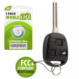 Wholesale-24-7 Replacement For 2004 2005 2006 Lexus ES330 Key Fob Remote