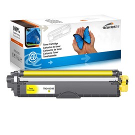 TN241 TN245 Yellow Toner Compatible as Replacement for Brother TN-241 TN-245 Toner for MFC-9332CDW MFC-9142CDN for DCP-9022CDW DCP-9020CDW DCP-9017CDW, HL-3142CW HL-3152CDW, TN241 Yellow