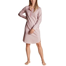 CALIDA Lovely Nights Women's 100% Cotton Nightdress, Rose Bud