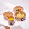 Refresh-A-Baby Stackable 4 Pc Feeding Set - Eco-Friendly Bowl Cup