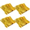Aoktorkit 1PACKS 800Pcs Gold Metal Wire Twist Ties, 20cm, For