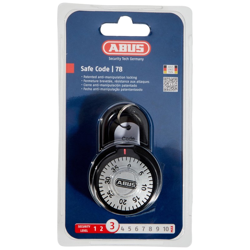 ABUS 7850C Combination Padlock, GEEal78