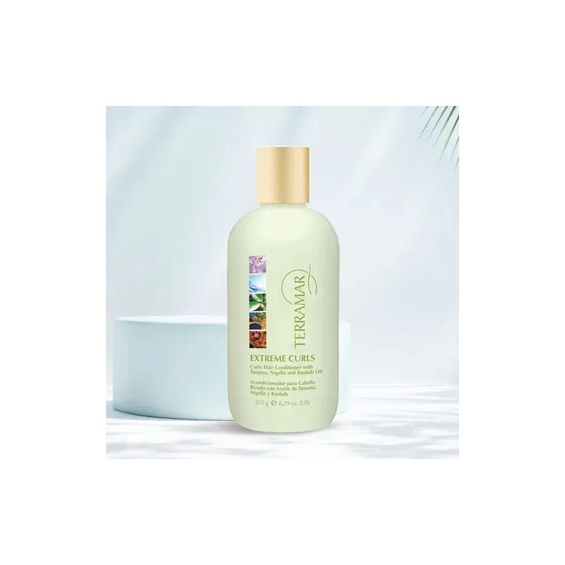 Set Shampoo Y Acondicionador Terramar Extreme Cabello Rizado