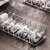 Operitacx Plastic Cable Management Box with Compartments Durable Organizer for