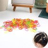 Multicolored rubber hair ties 700p / 여러컬러 고무맨드 머리끈 고무줄 700P