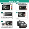 Universal Garage Door Opener Remote with Visor Clip, Works for