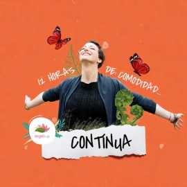 Copa Mestrual Angelcup Lila Grande De Silicona Certificada                                                                                            