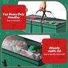 Christmas Figurine Storage Box & Nutcracker Storage Containers with Visible