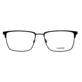 Flexon E1156 002 Eyeglasses Men's Matte Black Full Rim Square Shape 56mm