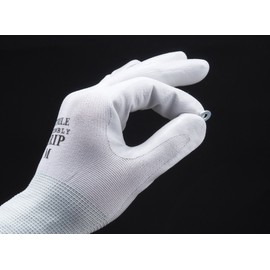 Showa Gloves [Pack of 10 Pairs] No. 370 Assembly Grips, Gray, Large, 10 Pairs Box