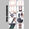 Electric Target Toy Auto Reset Rotatable Target Toy with Electronic
