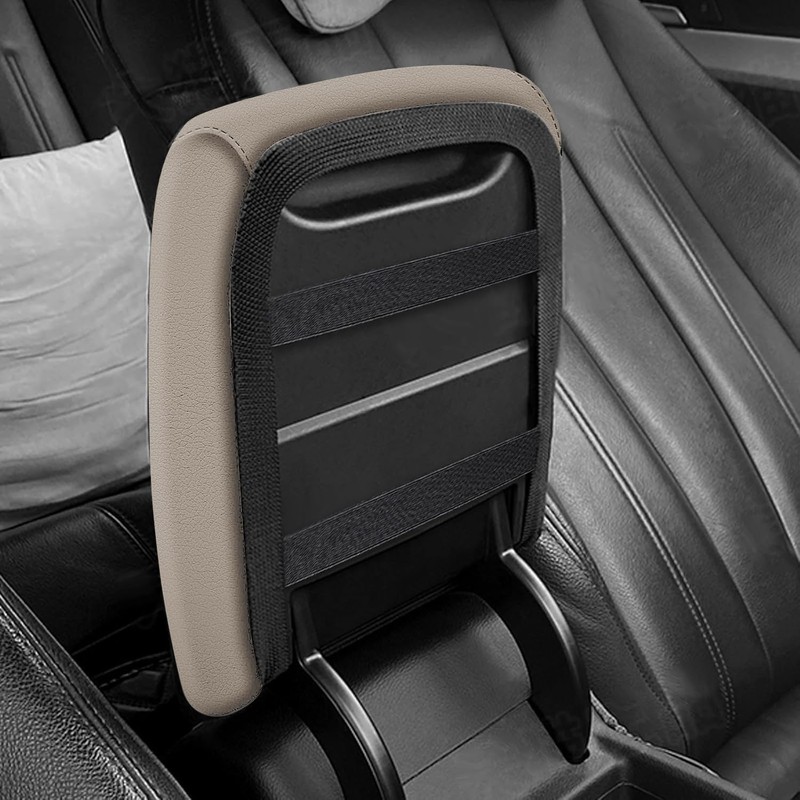 AOMSAZTO Armrest Covers for 2023 2024 Honda Accord Beige