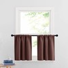 RYB HOME Cafe Blackout Curtains 24 inch Length, RV Curtains