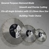 115mm Diamond Cutting Discs for Angle Grinder, SX-10 Superior Diamond