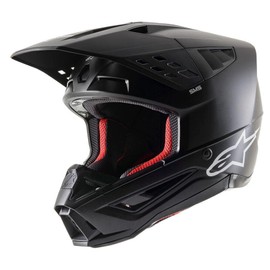 Alpinestars 8303121110-XL S-M5 Solid Helmet - Black Matte (X-Large)
