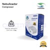Nebulizador De Compresor Adulto/infantil Con Accesorios Blanco