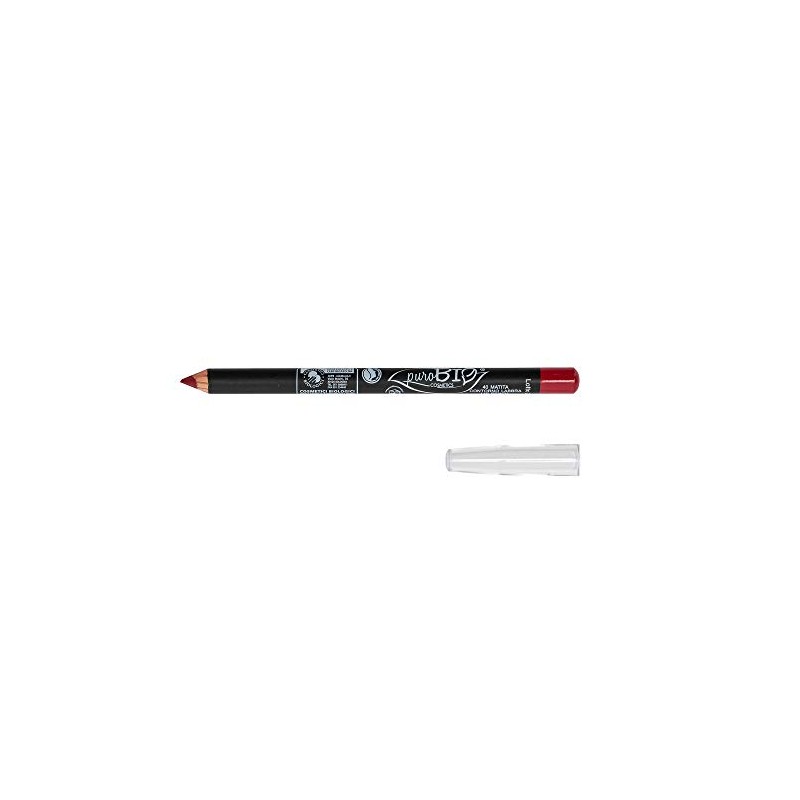 Organic Pencil Eyes Lips Red Crimson