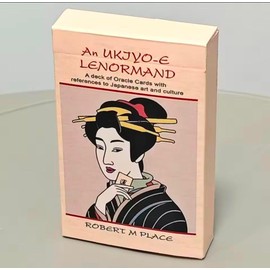 Ukiyo-e Style Renorman Cards, Set of 36, Japanese Design, Caramel Boxed