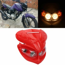 Unbranded 5 Wires Street Fighter Style Motorcycle Headlight Fairing 12V LT07