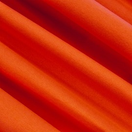 FabricLA Cotton Spandex Jersey Fabric by The Yard - 10 oz 4-Way Stretch Spandex & Cotton Fabric, 60" Wide – Perfect for Skirts, Tops, T-Shirts | Dk Orange | Sold in 1 Yard