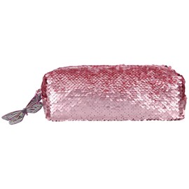 Depesche Fantasy Model Ballet 10648 Pencil Case with Sequins, Pink, Approx. 21 x 8 x 8 cm